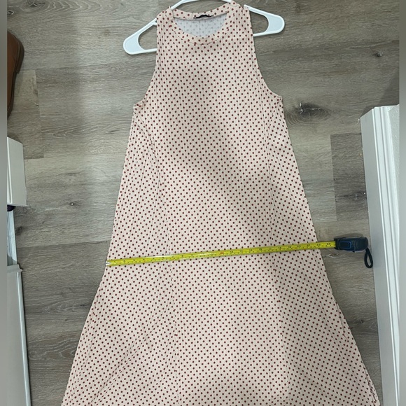 Zara Sleeveless Polka Dot Maxi Dress Size Small - Picture 13 of 14
